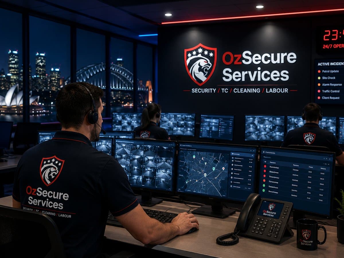 OzSecure operations crew on site